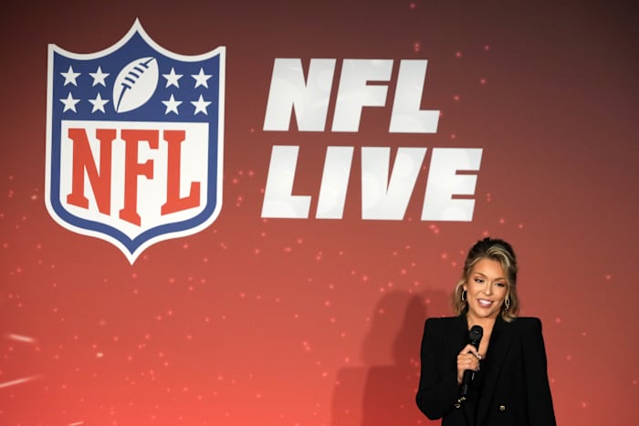 NFL Network host Colleen Wolfe